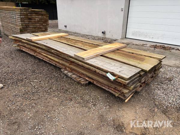 Lærke træs planker 23 styk