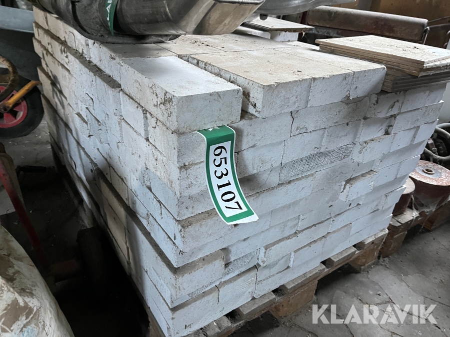 Mursten Kalk/sandsten 350 styk