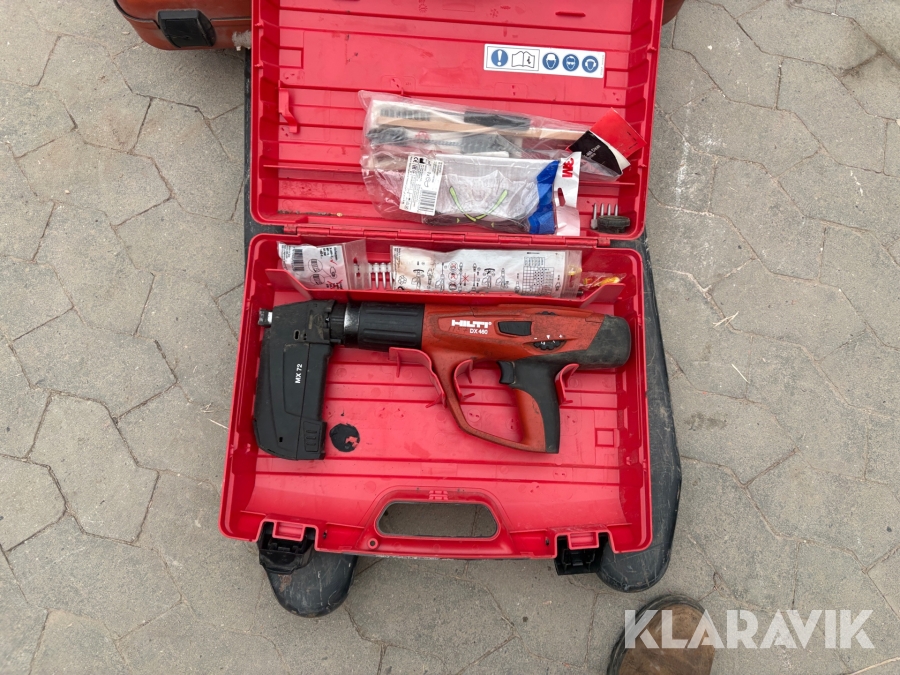 Krudtdrevet Søm- og boltpistol Hilti Dx460