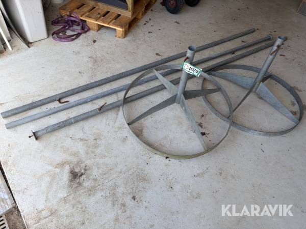 Lysmaster - 2 styks med standere