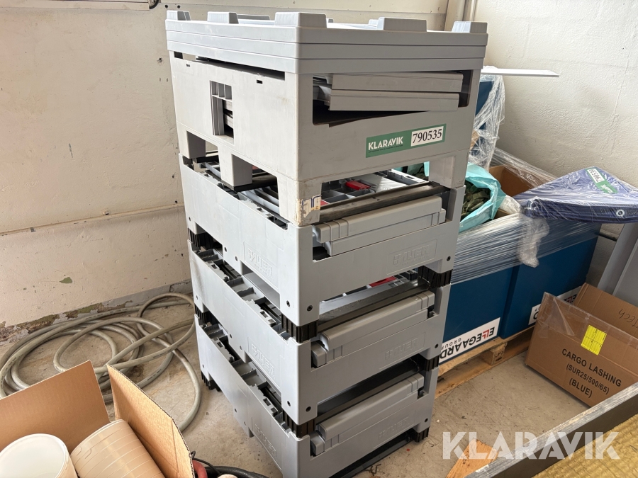 Container Auer 500 L sammenklappelig 4 Styk