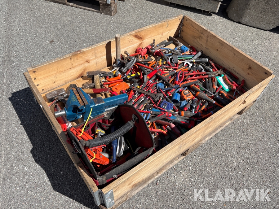 Assorteret værktøj - 1 palle