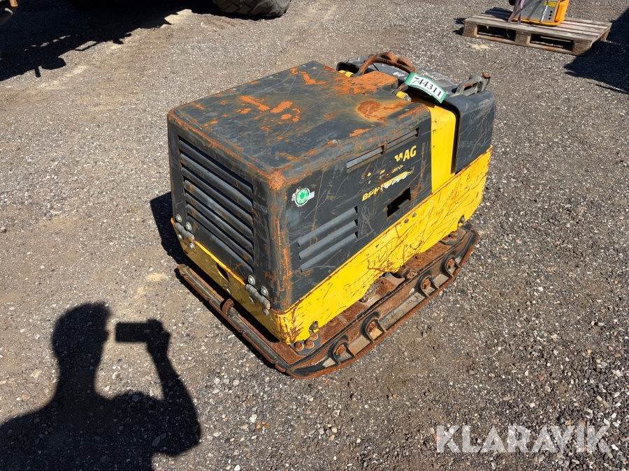 Fjernstyret vibrationsplade Bomag BPH 80/65S med Fjernbetning