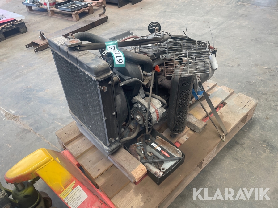 Motor med generator Lombardini 1028CC