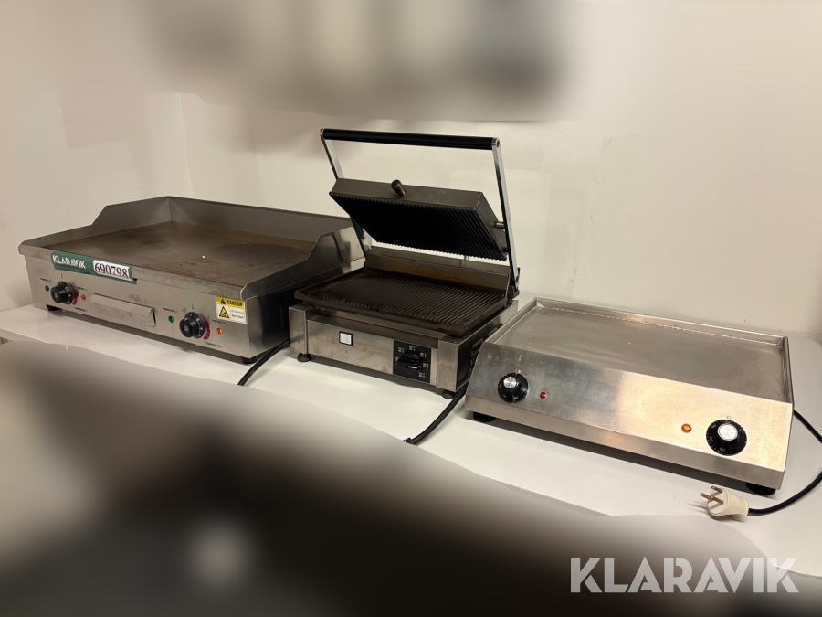 Grill- og varmepladeudstyr 