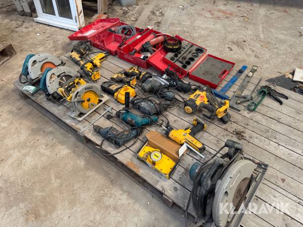 Værktøj Makita - DeWalt - Hilti