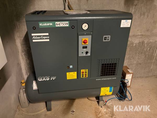 Skruekompressor Atlas copco Gx5 ff