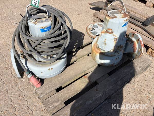 Pumper Flygt 420 - 2 styks