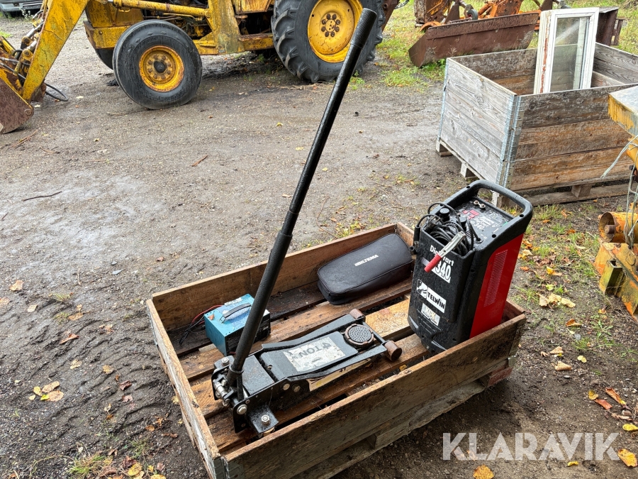 Blandet biltilbehør Telwin, Biltema, Einhell - 4 styk / enheder