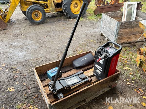 Blandet biltilbehør Telwin, Biltema, Einhell - 4 styk / enheder