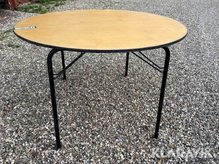 Rundt bord 18 Styk Ø 120 cm