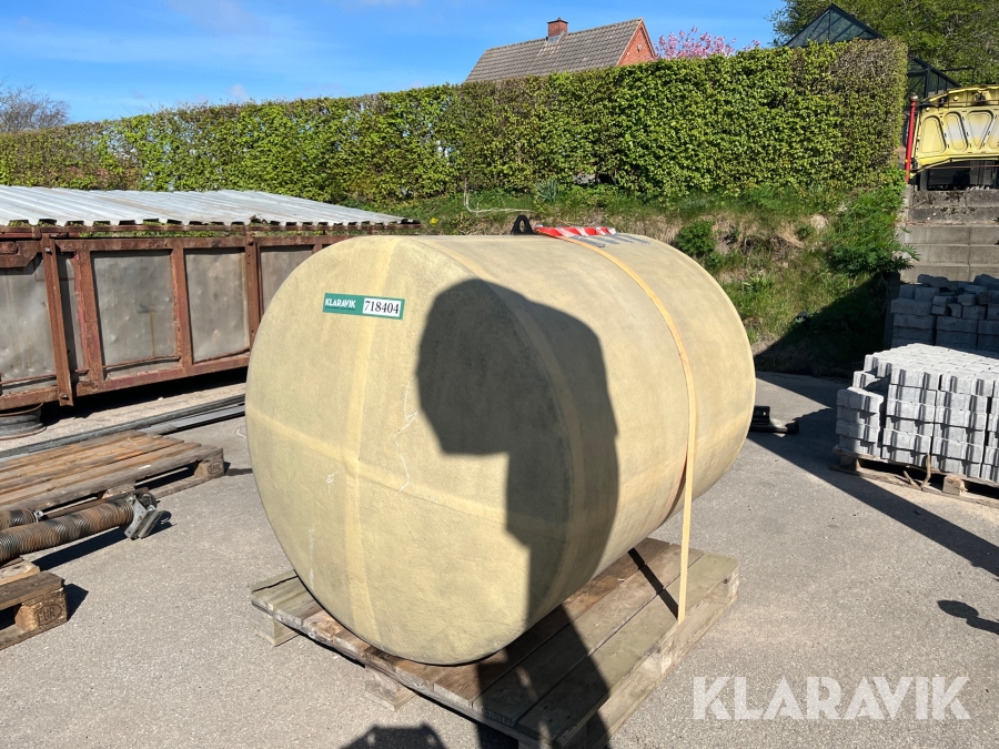 Jordtank Roug 1500 liter til fyringsolie