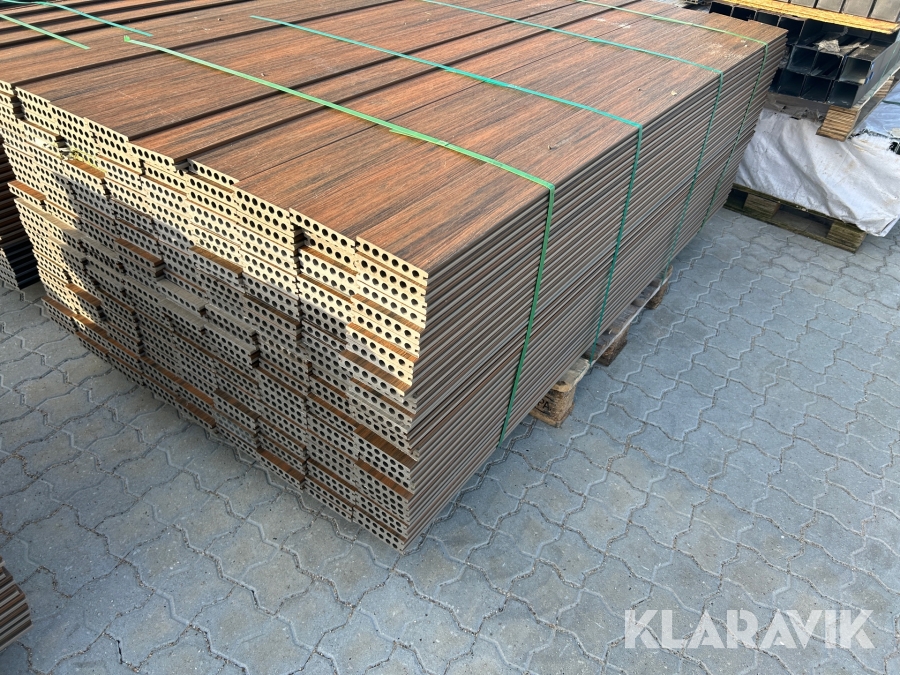 Kompositbrædder Kirkedal Brun/lys brun 100 styk