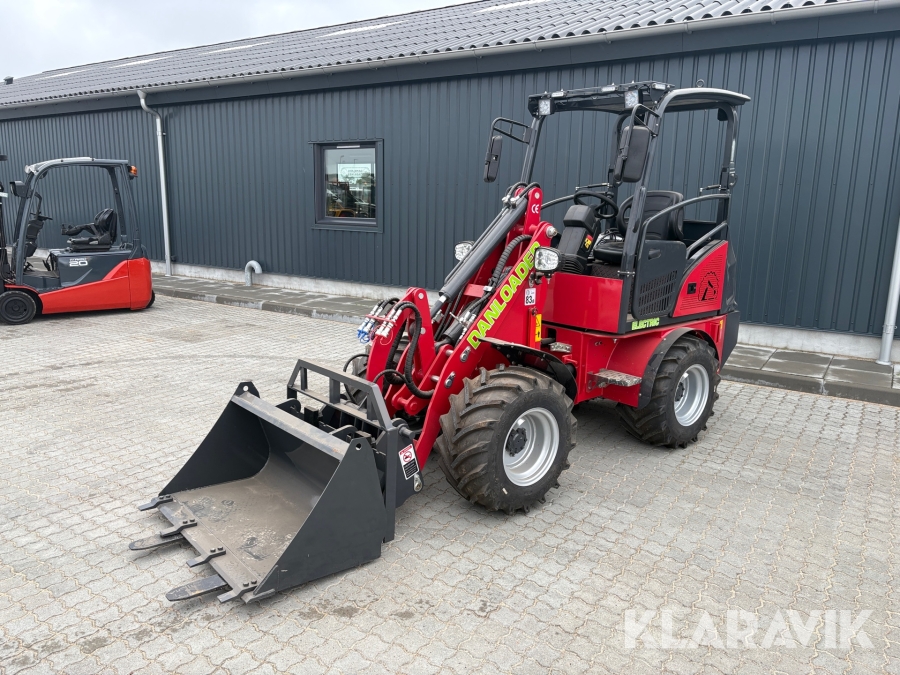 Minilæsser Danloader 1015 + tilbehør