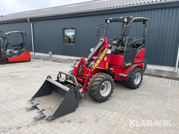 Minilæsser Danloader 1015 + tilbehør