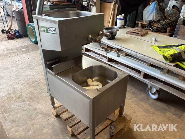 Rustfri vask Franke