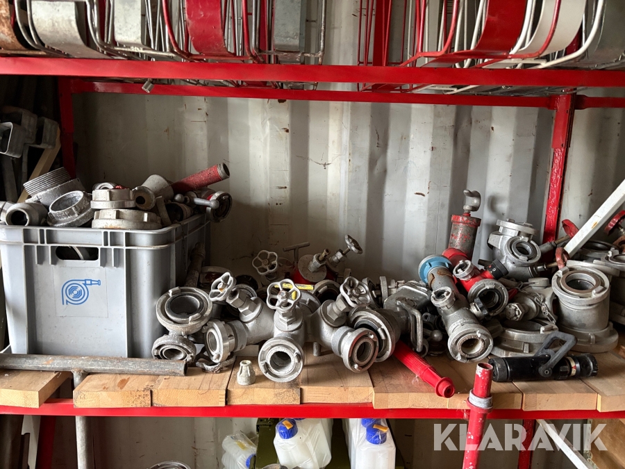 Brandkoblinger og fordelere blandet lot