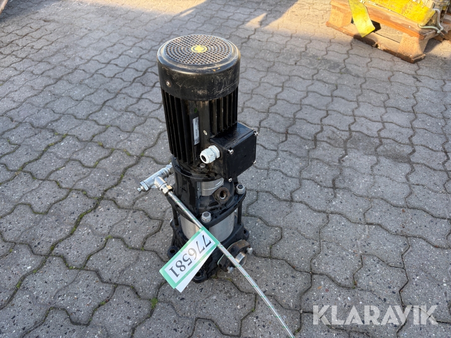 Pumpe Grundfos CR20-1 A-F-A-E-HQQE med elmotor