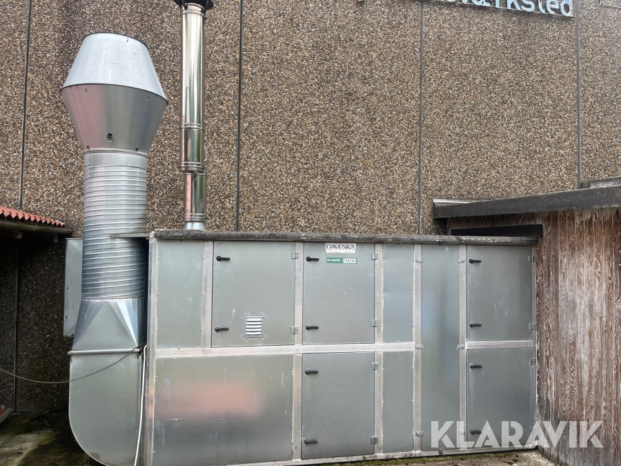 Ventilationsanlæg med Diesel Fyr Davenka R8000O-D