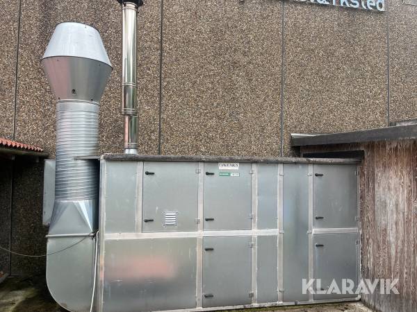 Ventilationsanlæg med Diesel Fyr Davenka R8000O-D