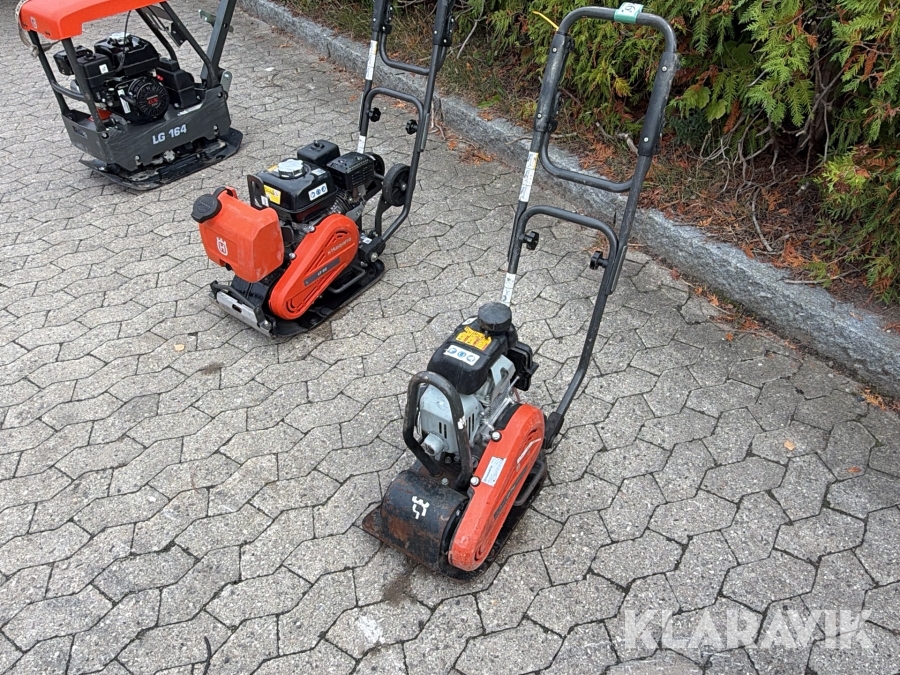 Pladevibrator Husqvarna LF 50 med Honda GX120 benzinmotor 1 styk