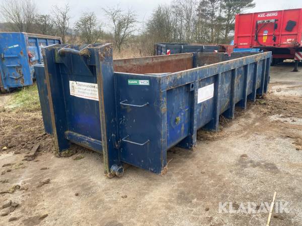 Container med kroghejs