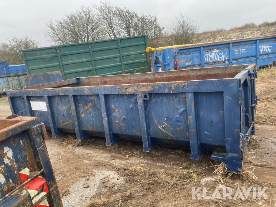 Container med kroghejs