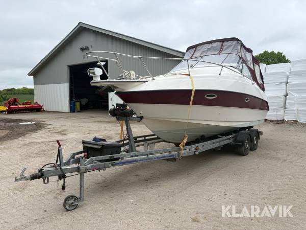 Båd Larson 258 MidRange CabinCruiser m./Humbaur trailer