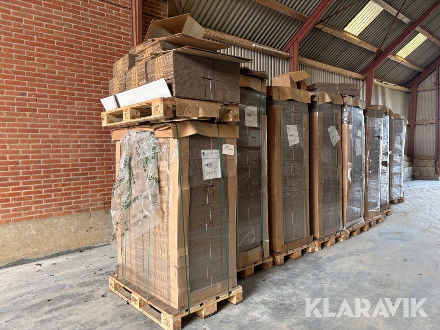 Papkasser 379x284x250 millimeter ukendt antal