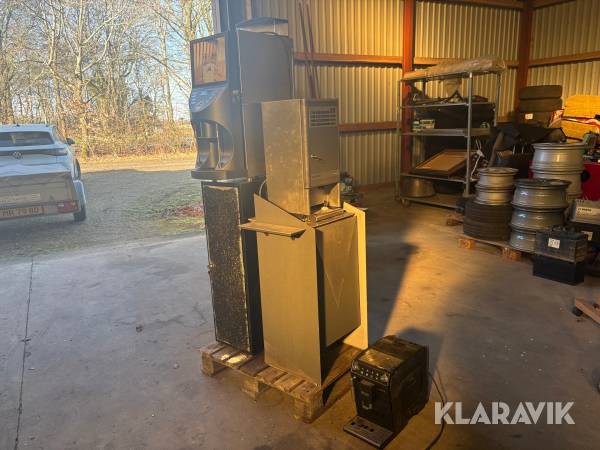 Lot: kaffemaskine Scanomat, spengler, Arquator Brasil, Office coffee 3 styk