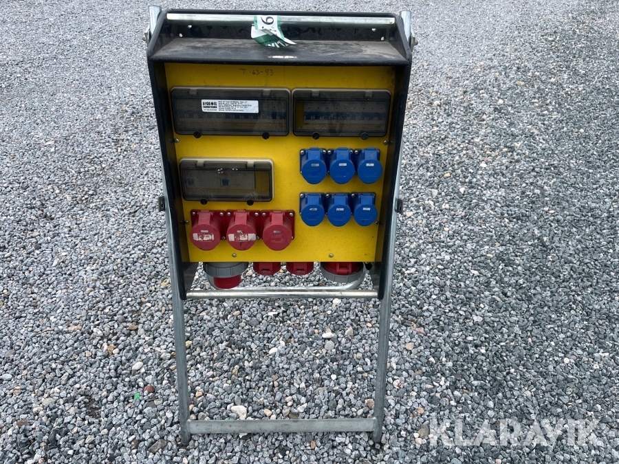 Byggestrømstavle 1 styk