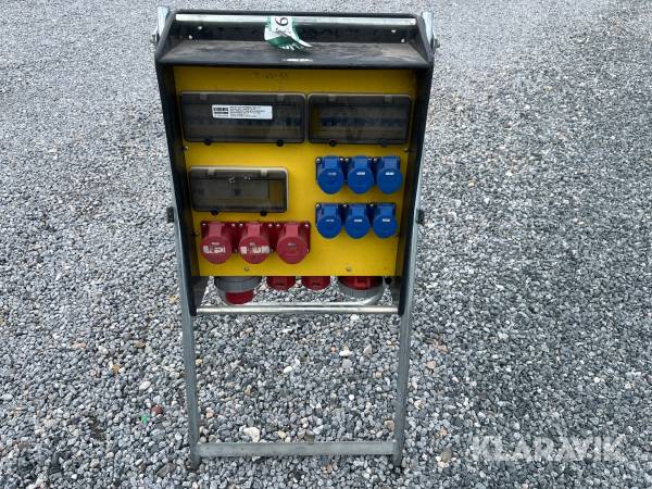 Byggestrømstavle 1 styk