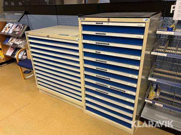 Værkstedsskuffer 2 styk