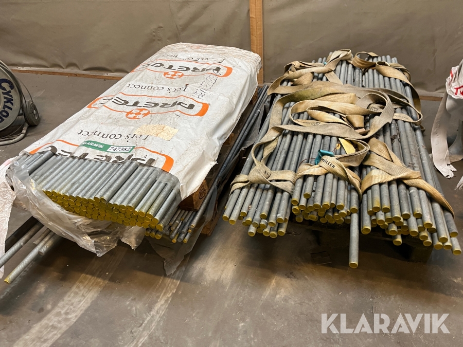 Gevindstænger blandet lot