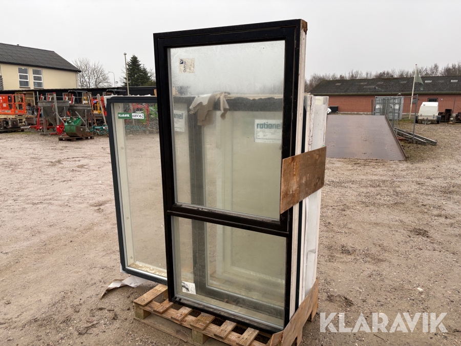 Vinduer Rationel/Outrup - 3 styk
