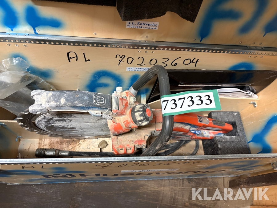 Ringsav med 2 ekstra klinger Husqvarna K 3600 MKII