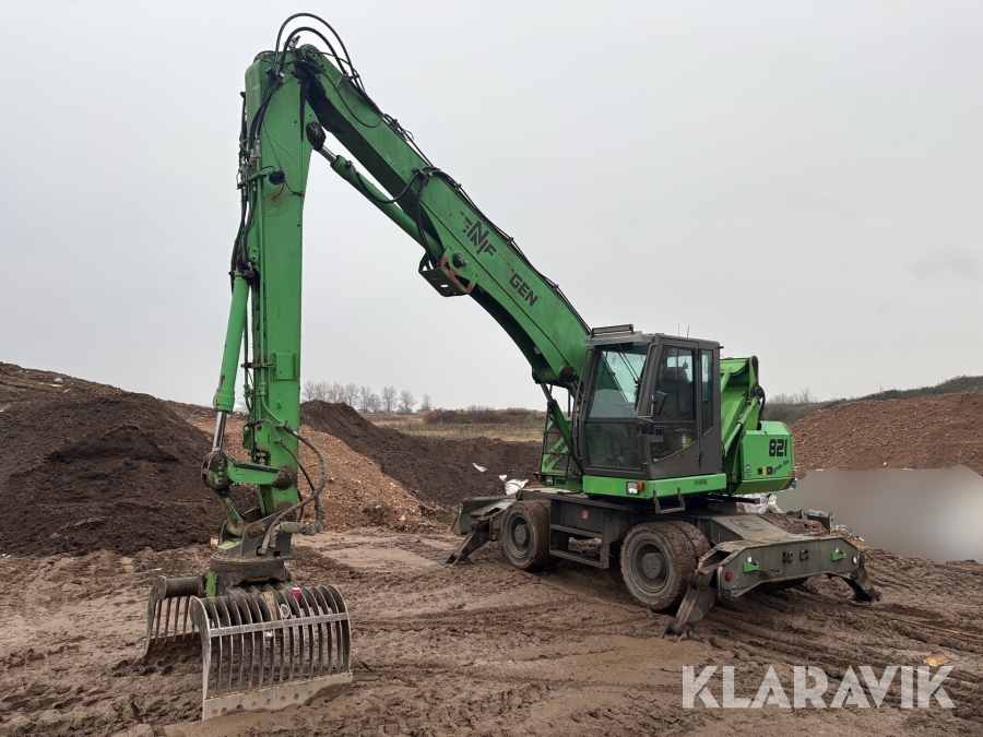 Materialehåndteringsmaskine Sennebogen 821