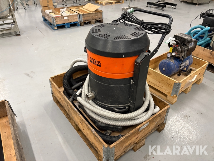 Industri våd-/tørstøvsuger Kiekens KE1118