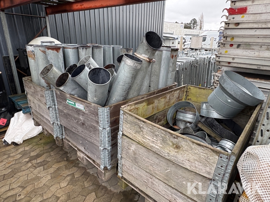 Kornrør Kongskilde OK160 - 45 styk