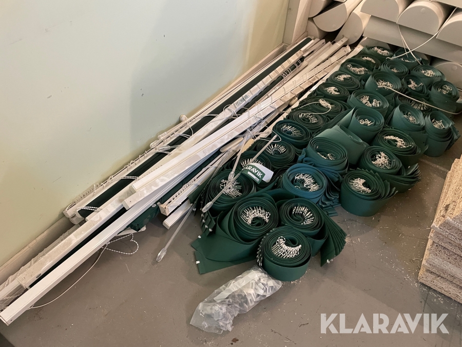 Lamel gardiner ca. 15stk. Faber Grøn 175cm