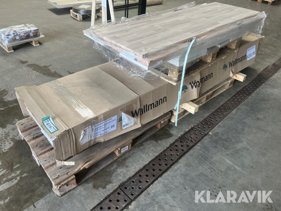 Bordplader Wallmann 23 styk