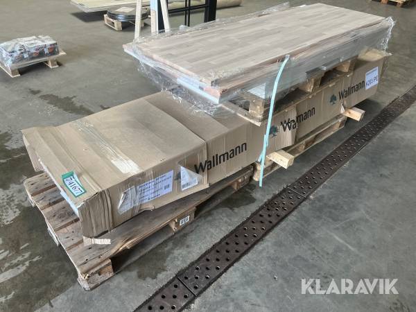 Bordplader Wallmann 23 styk