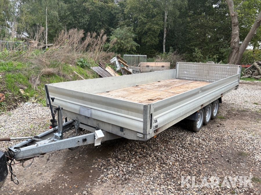 Vippeladstrailer Vezeko Jumbo 5.20