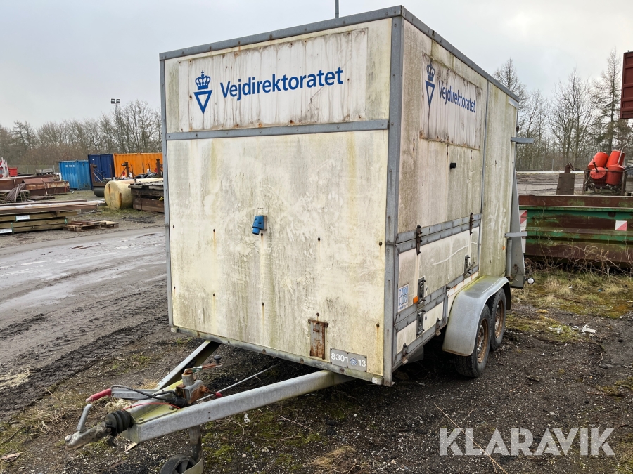 Anhængere til personbiler PHV 20 lukket trailer