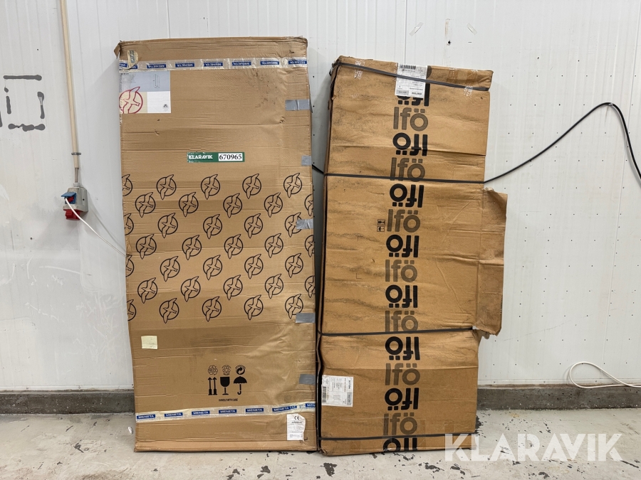 Glas brusedøre Dansani - Ifö