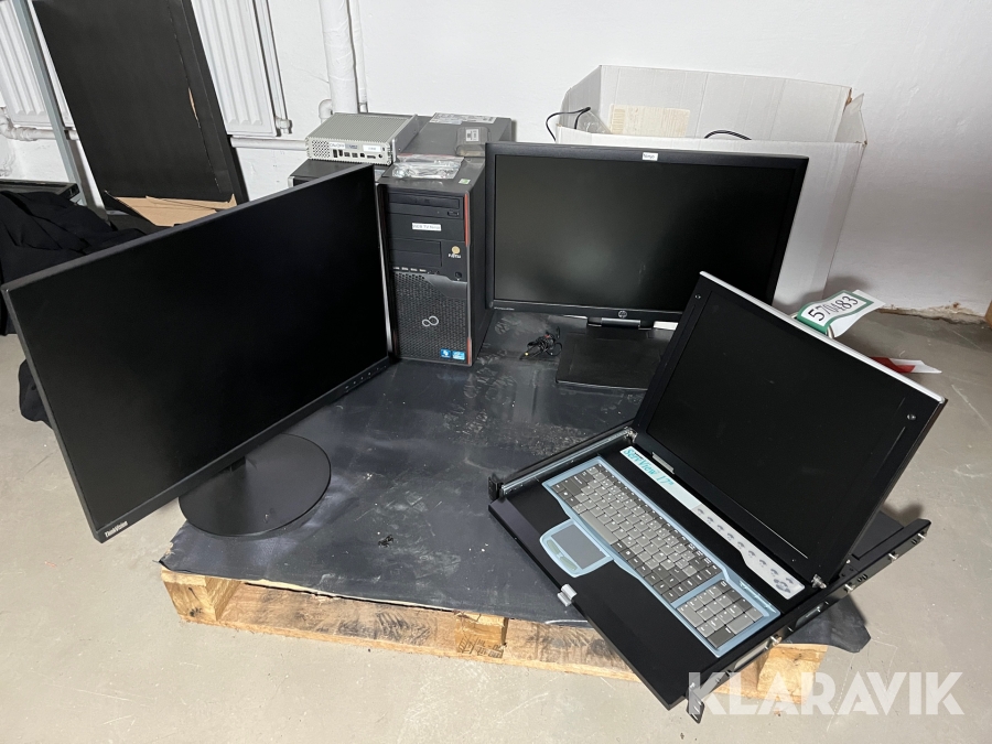 Computerudstyr HP og andre