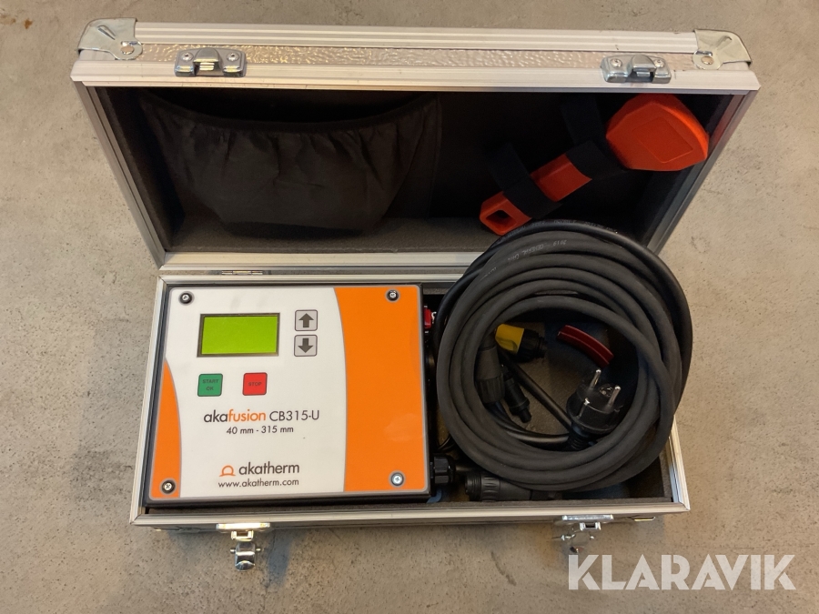 Elektrofusions svejser Akatherm Akafusion CB315-U