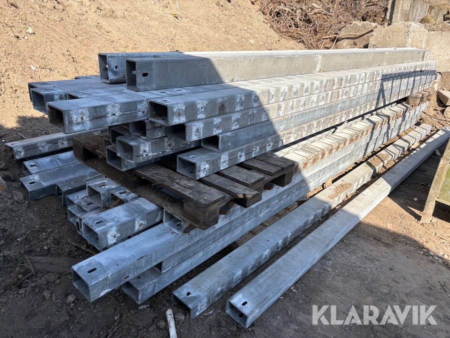 Galvaniseret Profiljern - 56 styks