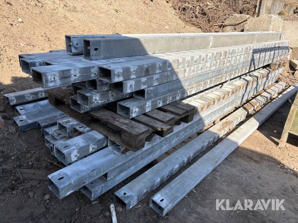 Galvaniseret Profiljern - 56 styks
