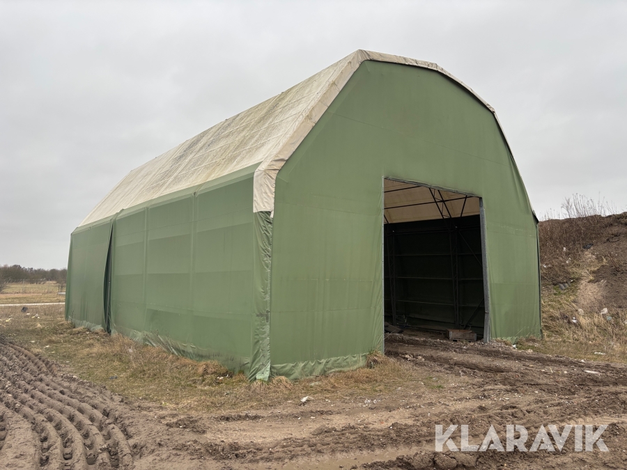 Telt hal 150 kvm Telt hal til nedtagning